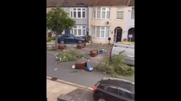tornadă Londra