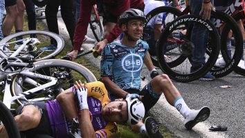 Turul Franței Accident