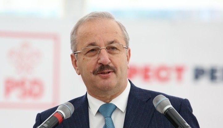 Vasile Dîncu, președintele Consiliului Național al PSD.