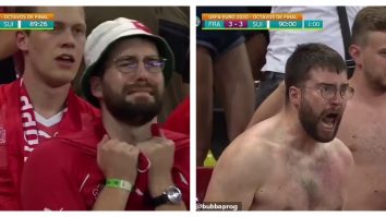 Cine este suporterul care a devenit viral după reacţia pe care a avut-o la meciul Franţa – Elveţia de la Bucureşti