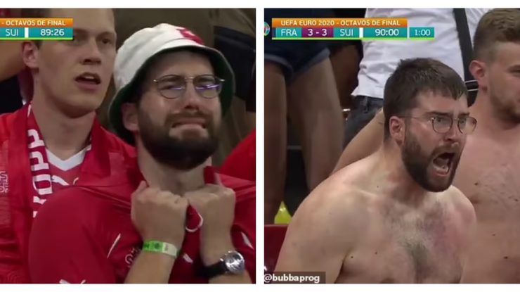 Cine este suporterul care a devenit viral după reacţia pe care a avut-o la meciul Franţa – Elveţia de la Bucureşti