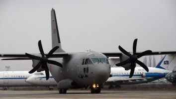 Aeronavă din România.