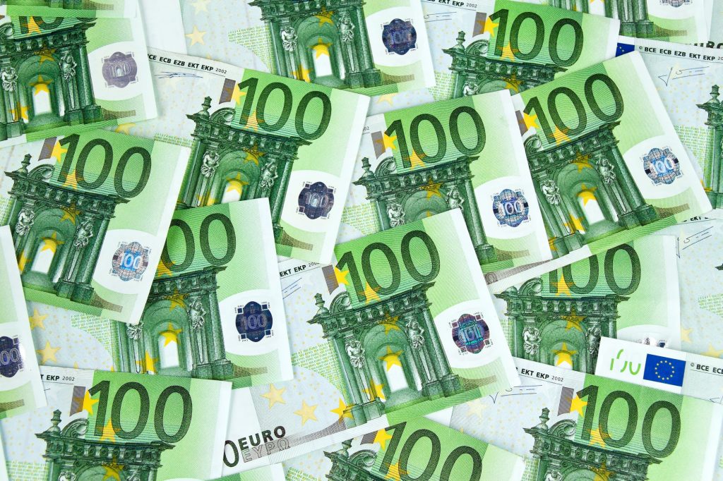 Bancnote euro.