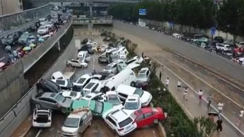 VIDEO. Imagini filmate din dronă cu potopul din China. Ce a rămas în urma apelor: „Eram pe cale să renunțăm”