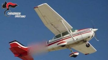 cocaina avion sardinia