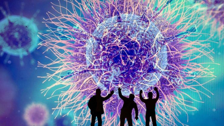 Coronavirus și oamenii.