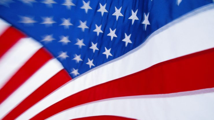 Drapelul Statelor Unite ale Americii.