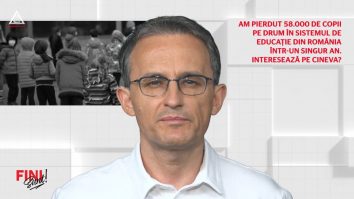 Fini sunt! Am pierdut 58.000 de copii pe drum în sistemul de educație din România într-un singur an educațional. Interesează pe cineva?