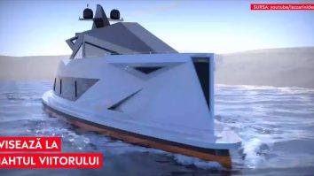 Cum vor arăta iahturile de lux ale viitorului? Piesa de rezistență este zona ascunsă în mijlocul vasului