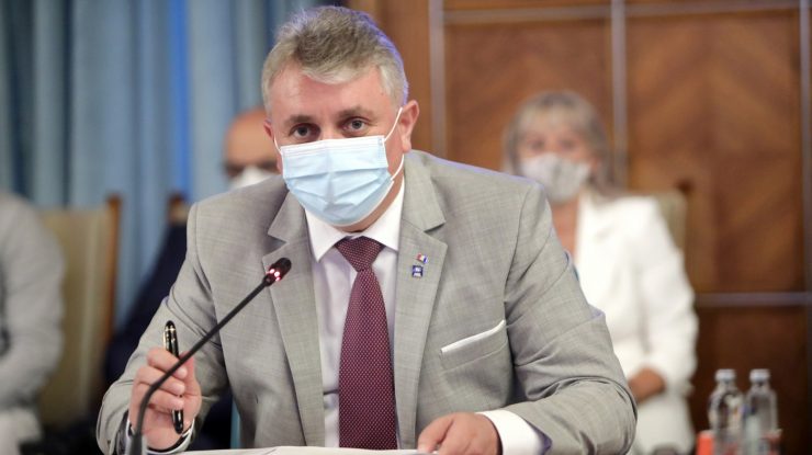Lucian Bode in sedinta de guvern din 8 iulie 2021.
