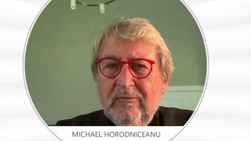 Michael Horodniceanu, în juriul emisiunii ȘTIU de la Aleph News.