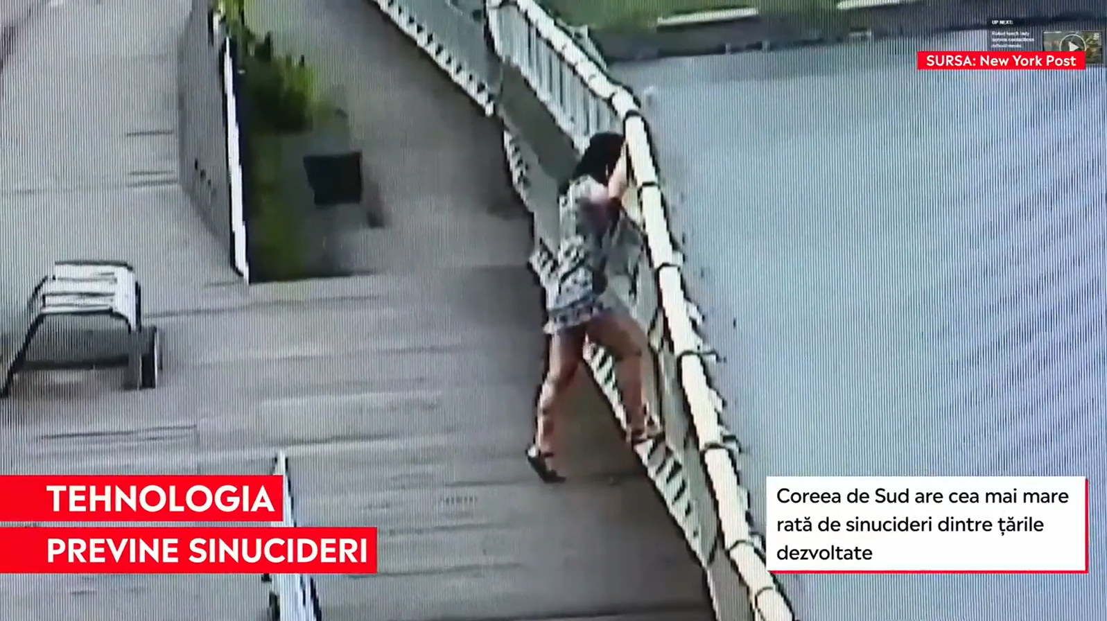 Tehnologia previne sinuciderile. Sistemul care împiedică oamenii să sară de pe pod