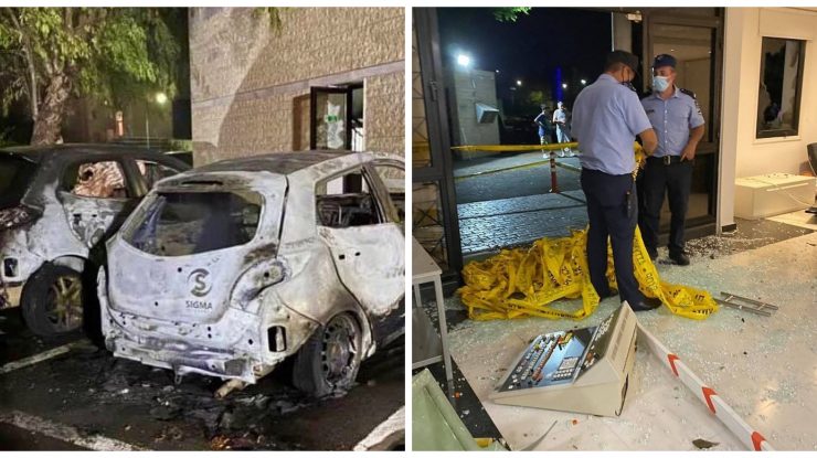 postul sigma tv vandalizat.