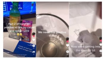 Metoda prin care adolescenții încearcă să falsifice teste Covid pentru a scăpa de școală. Au văzut pe TikTok