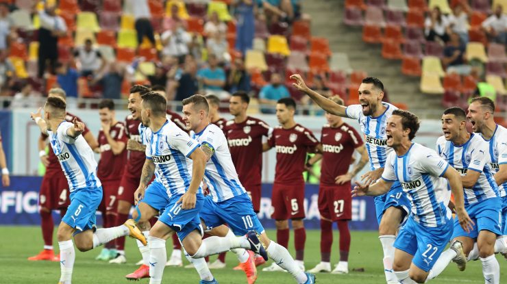 Universitatea Craiova a câştigat Supercupa României. A învins CFR Cluj la loviturile de departajare