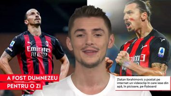 Zlatan a fost Dumnezeu pentru o zi