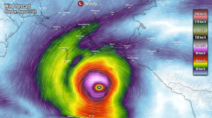 Un ciclon asemănător unuia tropical se va forma în Marea Neagră. Ce impact va avea