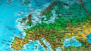 harta geografica a europei.