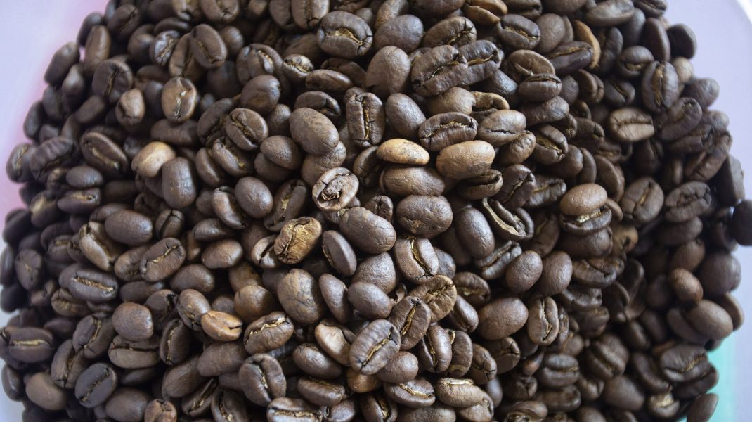 Boabe de cafea.
