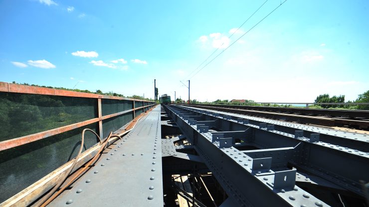 Un nou incident feroviar. Vagonul unui tren de marfă a deraiat la Medgidia