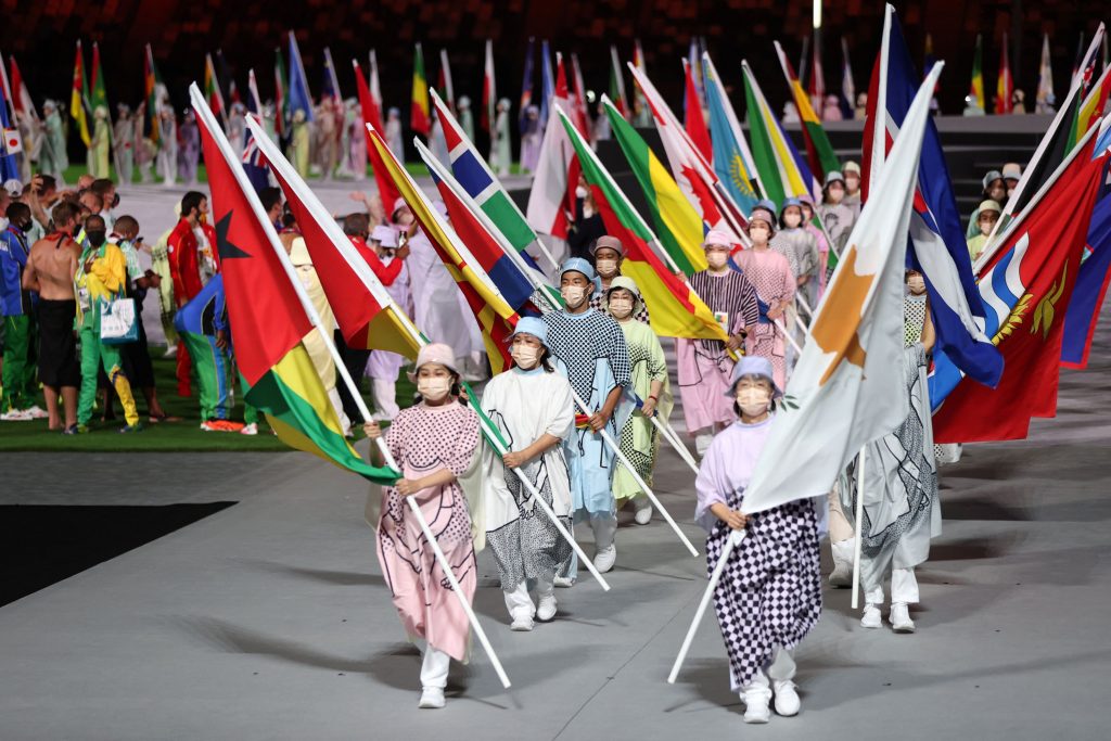Ceremonia de închidere a Jocurilor Olimpice 2020. Foto: Hepta