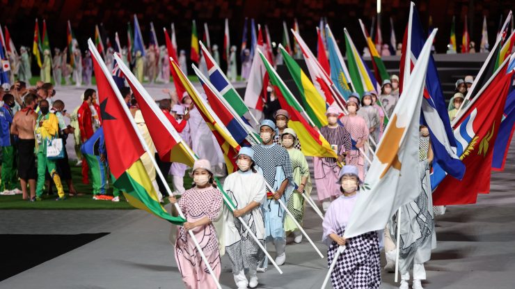 Ceremonia de închidere a Jocurilor Olimpice 2020. Foto: Hepta
