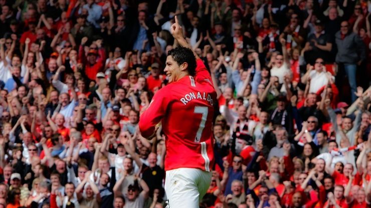 cristiano ronaldo la manchester united