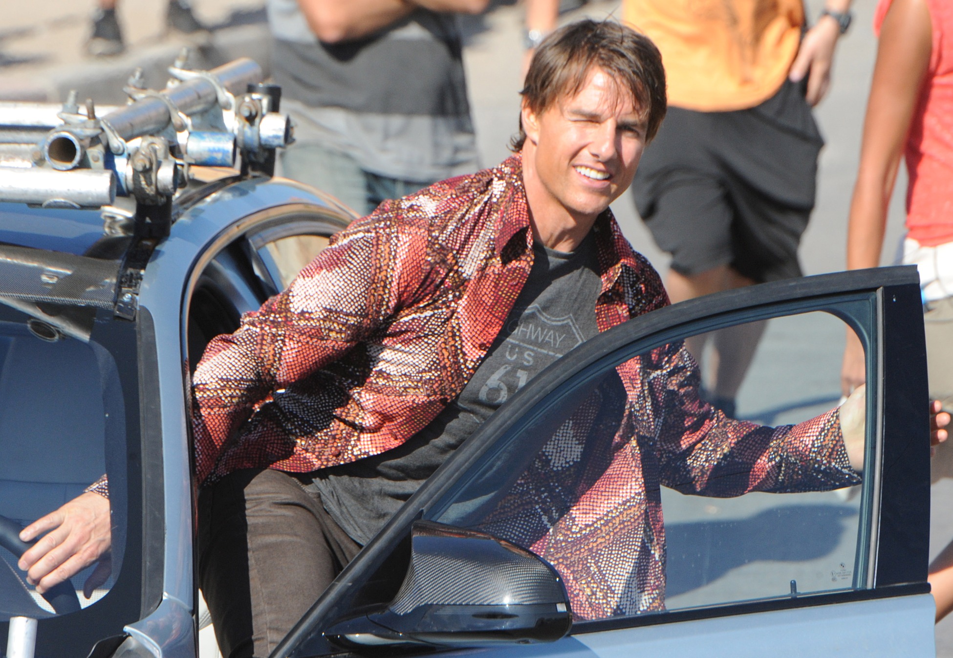 BMW-ul lui Tom Cruise nu e „Misiune Imposibilă”. Hoții l-au lăsat pe actor fără mașină în timp ce acesta se afla pe platoul de filmare