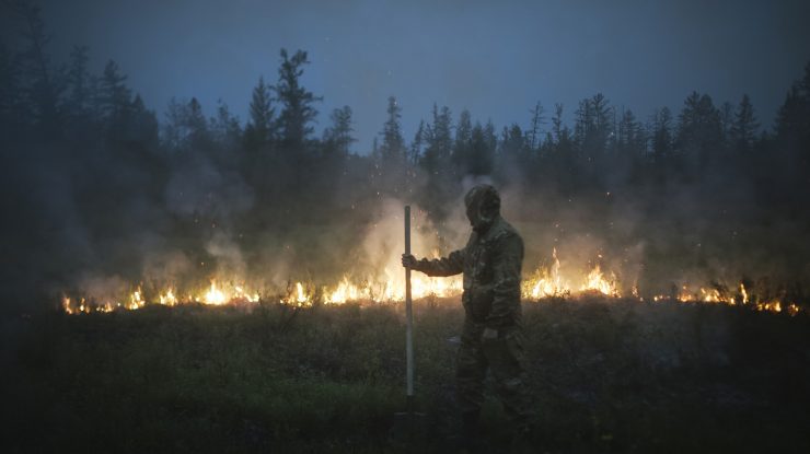 VIDEO. Un fermier a fost arestat după ce o cameră ascunsă l-a surprins cum pornește un incendiu de vegetație