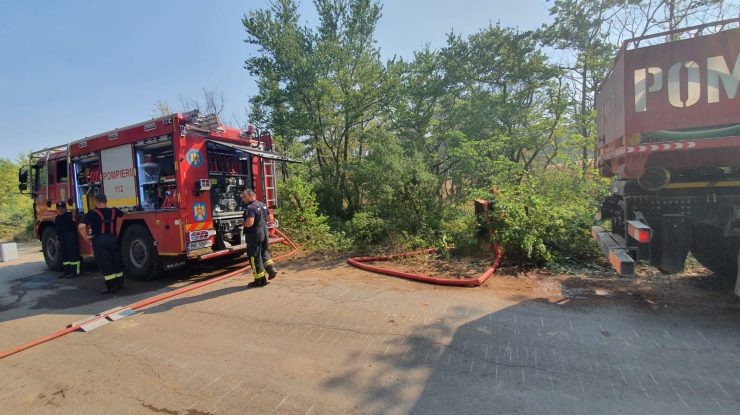 Pompierii români, plecaţi în Grecia, s-au întors şi au fost avansaţi în grad