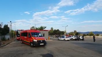 VIDEO. Pompierii români au ajuns în Grecia. Salvatorii vor acționa în provincia Attica de lângă Atena