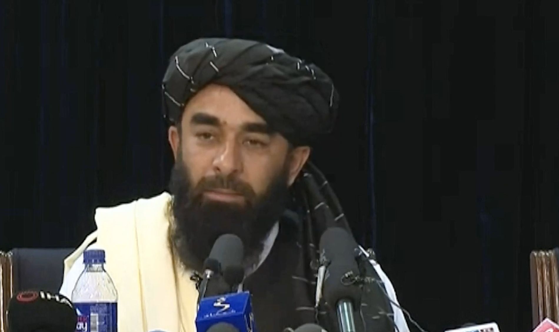 Prima conferință de presă a talibanilor după preluarea puterii în Afganistan: „I-am iertat pe toți cei care au luptat împotriva noastră”