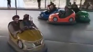 VIDEO: Talibanii au invadat un parc de distracții din Kabul. Imagini cu luptătorii islamiști în mașinuțe electrice