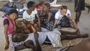 Victime ale cutremurului din Haiti. Foto: Hepta