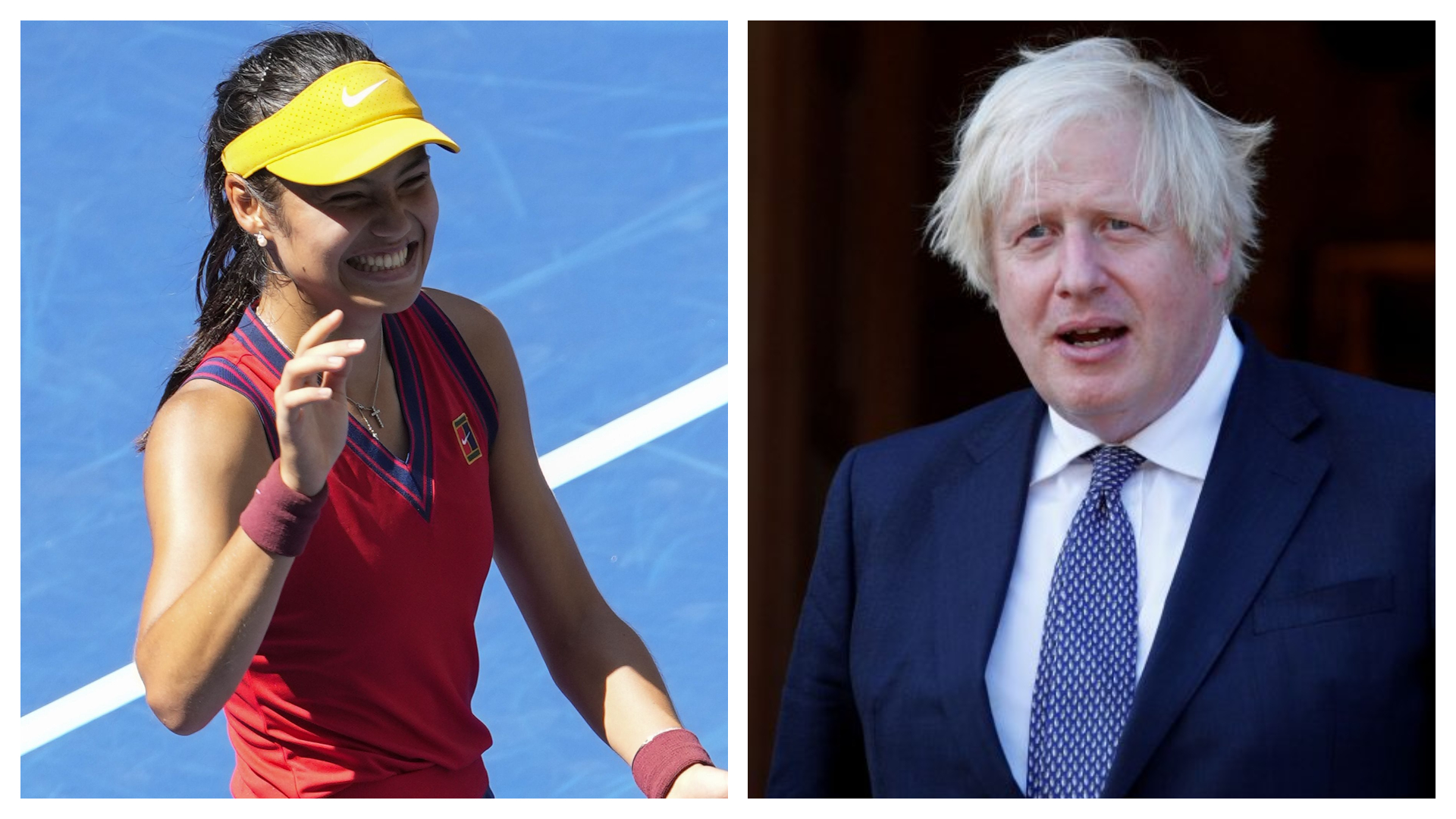 Boris Johnson, pus la zid de britanici, după ce a salutat performanța Emmei Răducanu de la US Open. „Ești un clovn nerușinat”