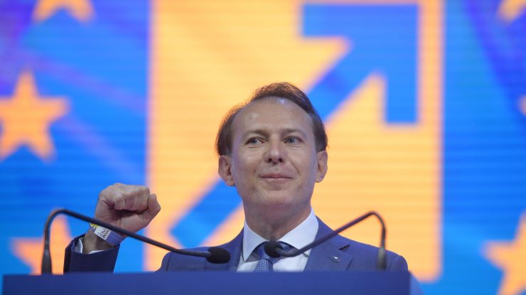 Florin Cîțu la congresul PNL.