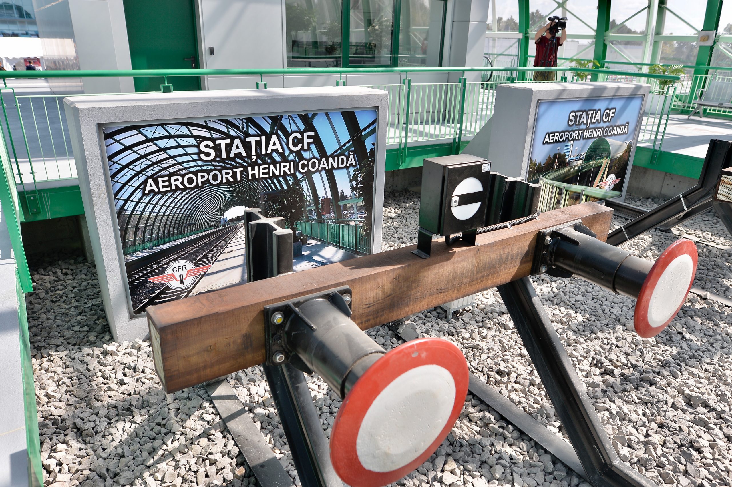 Transportul feroviar spre aeroport este în avarii. Săptămâna viitoare va fi suspendată circulația 2 ore pe zi