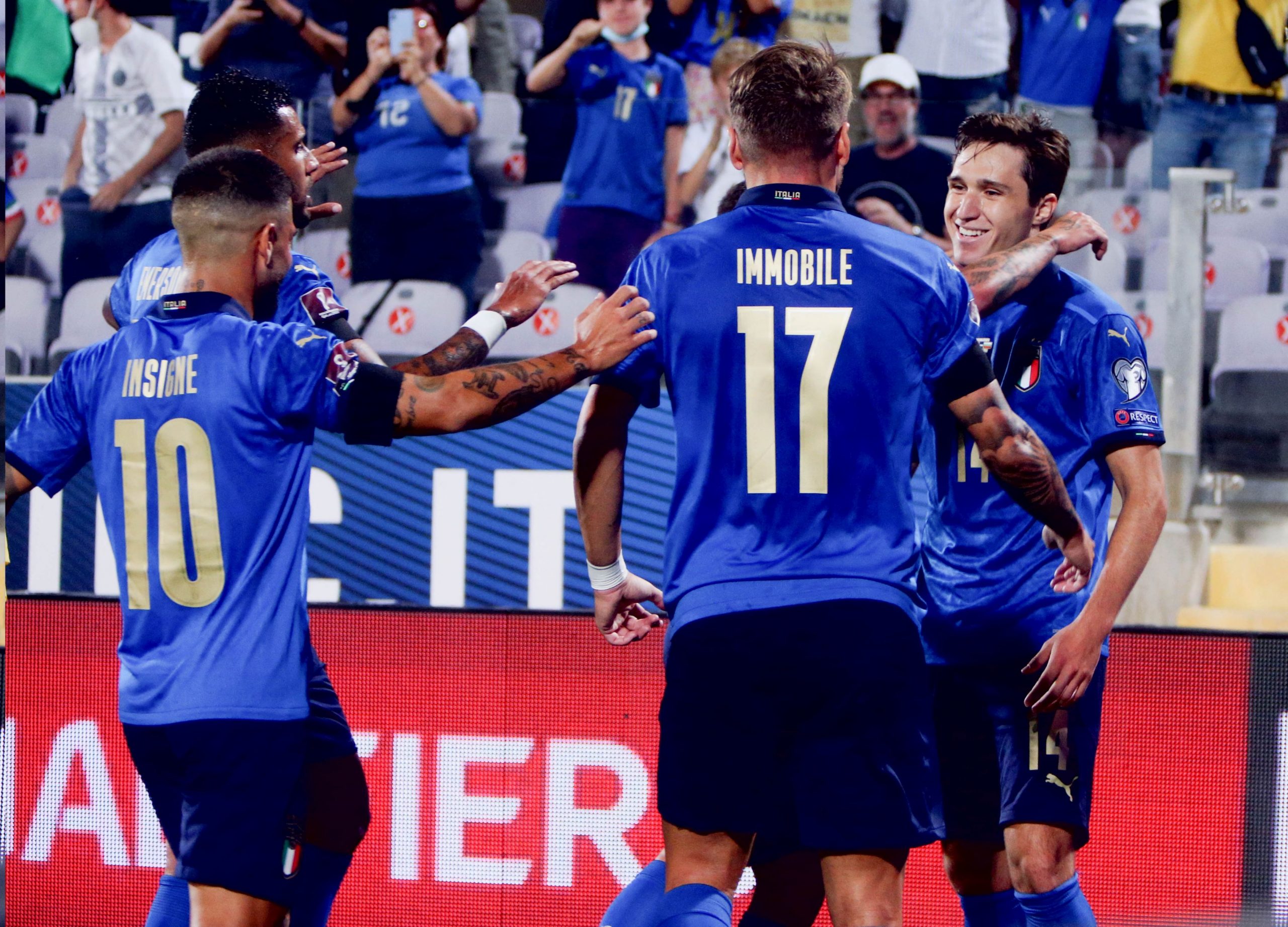 Rezultate spectaculoase în preliminariile CM 2022. Italia, un nou record de invincibilitate