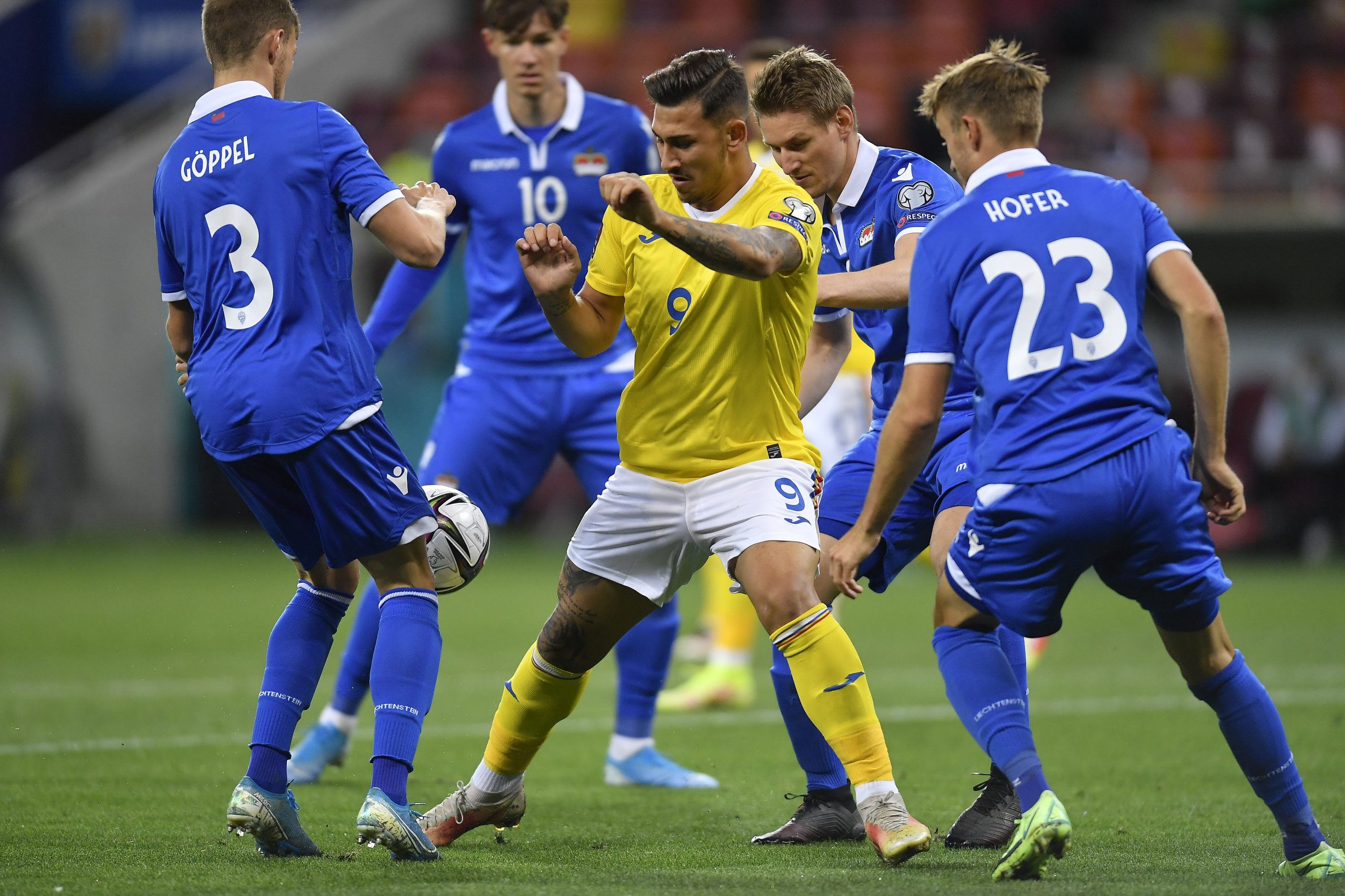 CM 2022. România, victorie fără emoții cu Liechtenstein. Meciul decisiv va fi cu Macedonia de Nord