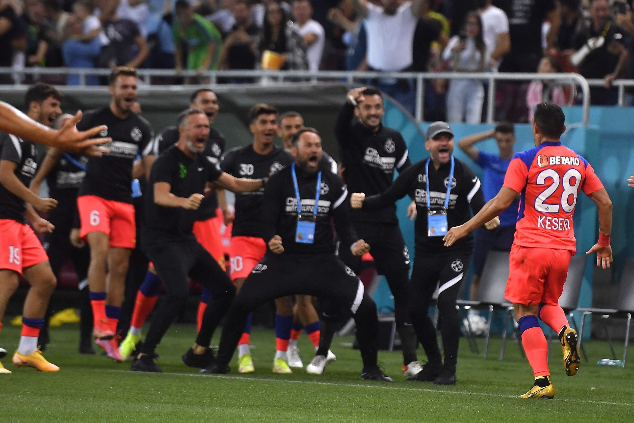 FCSB, scor de tenis în derby-ul cu Dinamo. Keșerü a redebutat cu un gol de generic