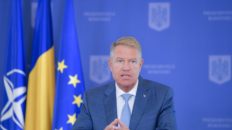 klaus iohannis face declaratii la cotroceni