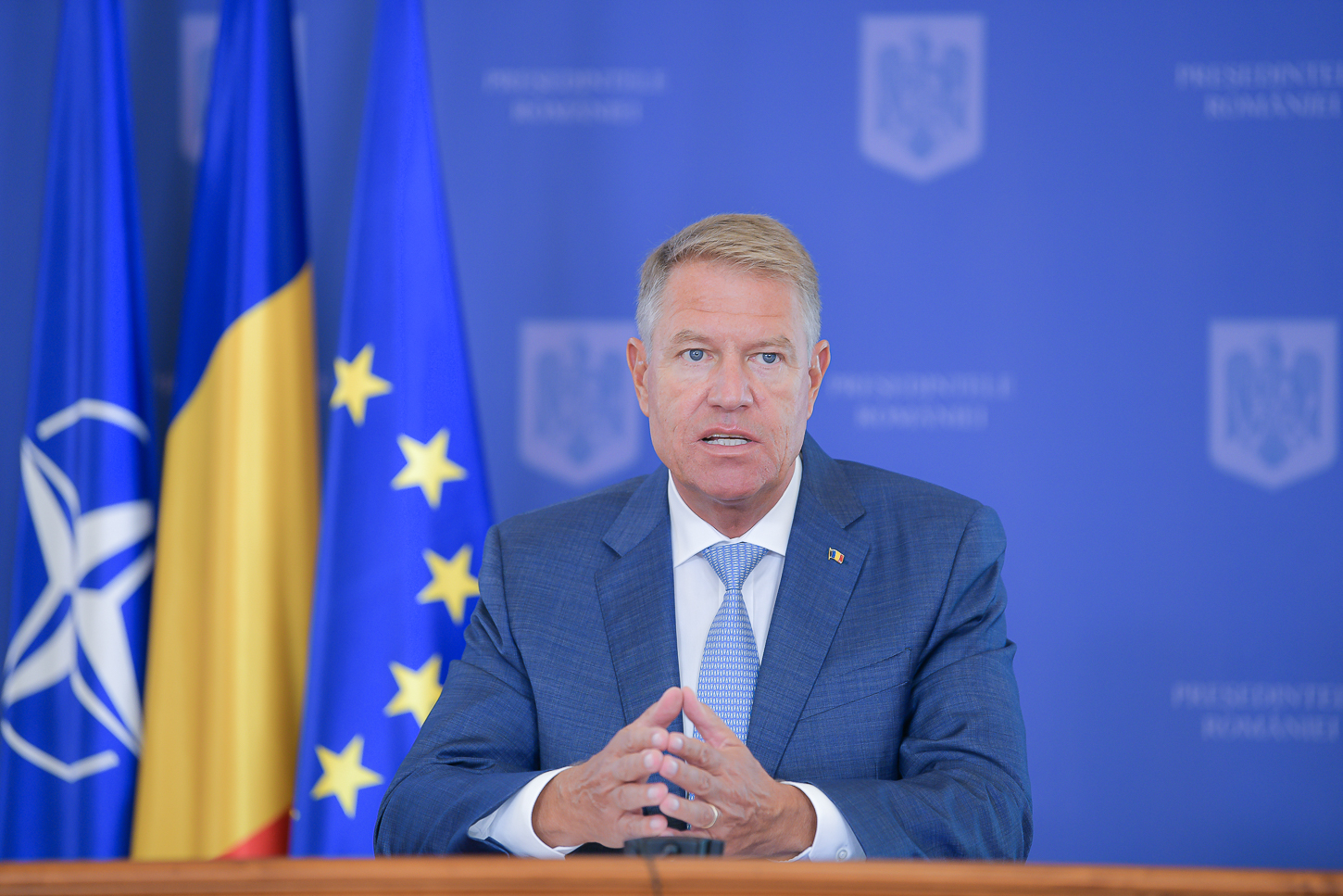 Klaus Iohannis i-a trimis o scrisoare preşedintelui SUA, la 20 de ani de la atacurile din 11 septembrie