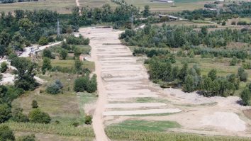 santierul lotului 5 al autostrazii sibiu pitesti.
