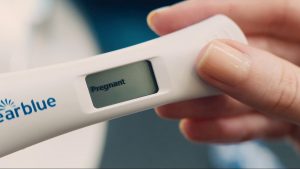 Test de sarcină pozitiv.