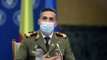 Valeriu Gheorghiță în conferință de presă la Guvern. Foto: gov.ro