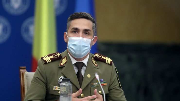 Valeriu Gheorghiță în conferință de presă la Guvern. Foto: gov.ro