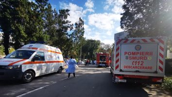 Video. Momentul în care un pacient este resuscitat în curtea spitalului din Constanța