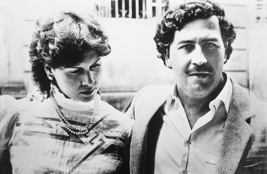 Pablo Escobar - foto alb negru