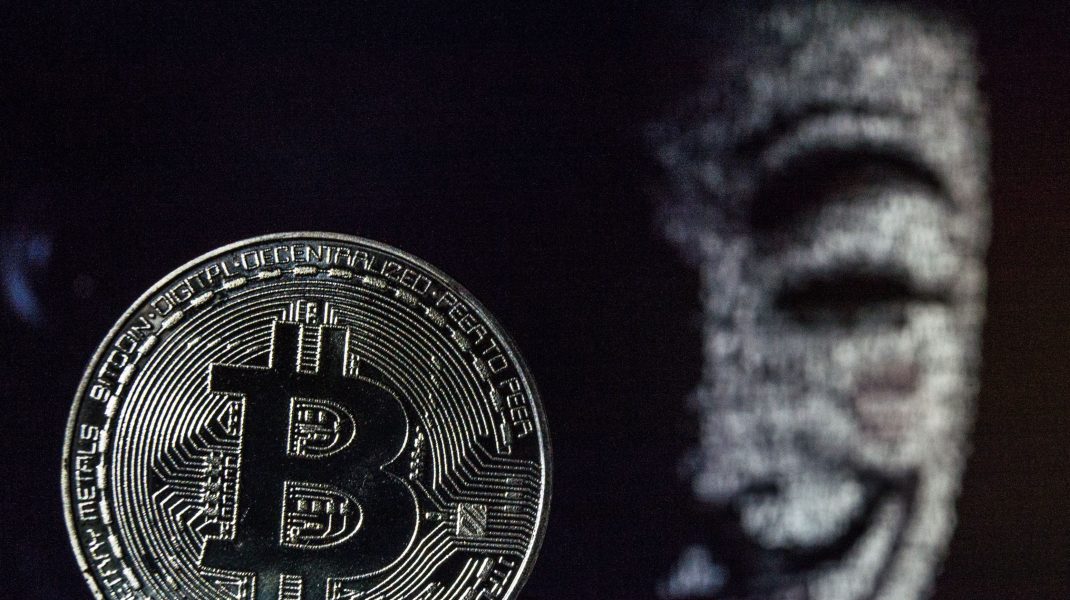 Monedă Bitcoin.