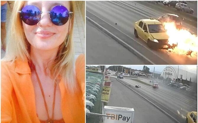 VIDEO. Femeia care a lovit intenționat un polițist pe motocicletă, condamnată la 9 ani și 6 luni de închisoare